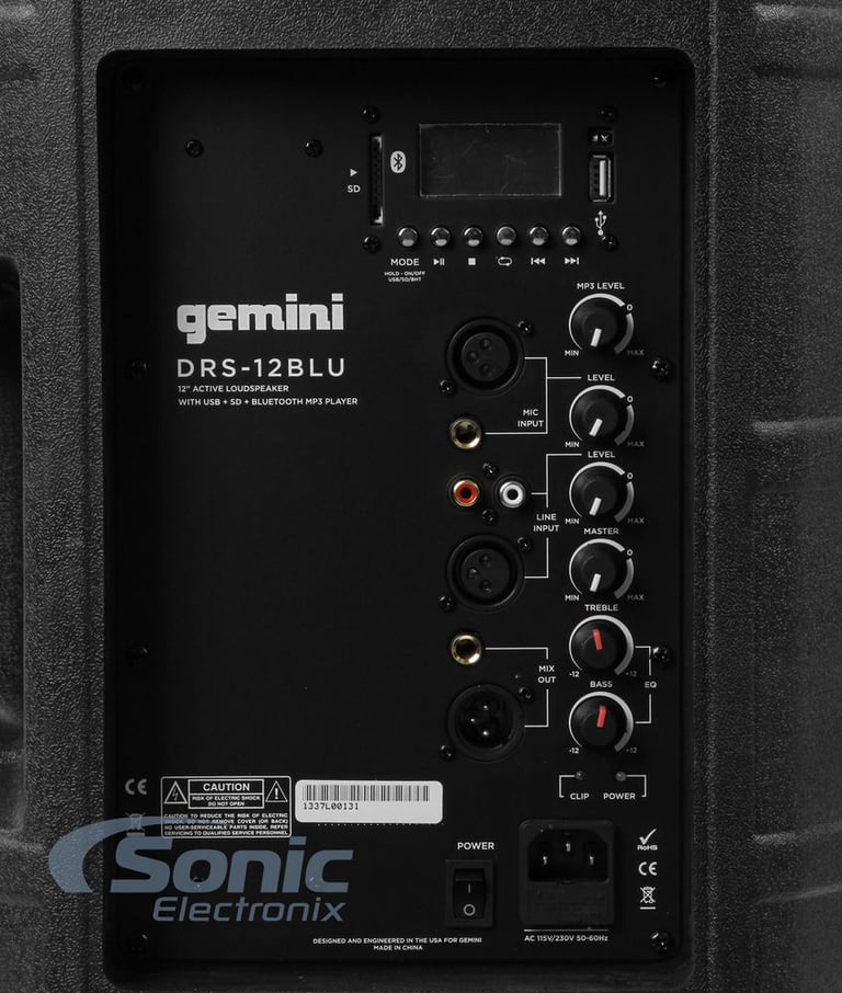 Gemini DRS-12BLU Image 5