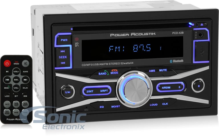 Power Acoustik PCD-42B Open Box Incomplete Image 1