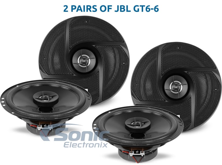 (4 Speakers) JBL GT6-6 - 2 Pairs Image 1