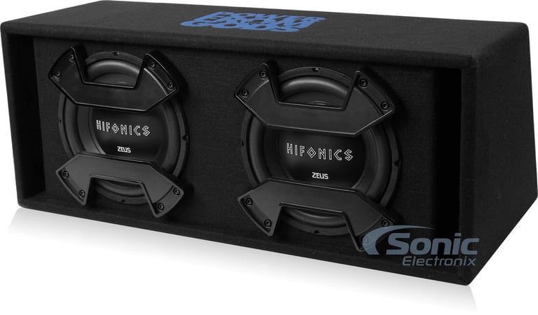 Hifonics HF-210A Dual 10" Powered Sub Box Image 3