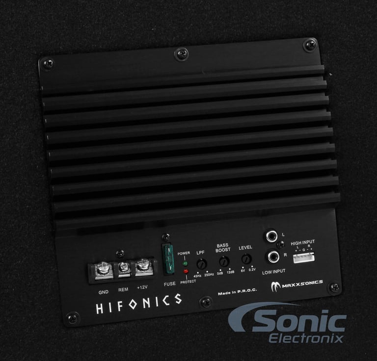Hifonics HF-210A Dual 10" Powered Sub Box Image 6