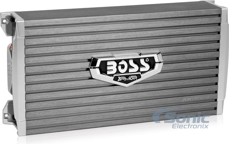 Two 2100 Watt Max P106DVC Subwoofers + Boss AR1600.2 Amplifier w/ Wiring Kit Image 2