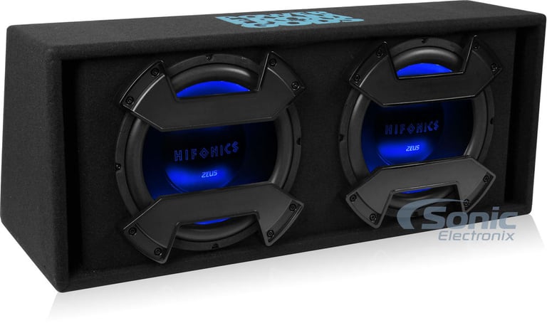 Hifonics HF-212A Dual 12" Powered Sub Box Image 2