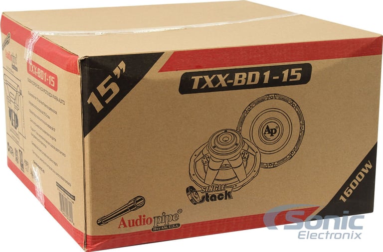 Audiopipe TXX-BD1-15- OPEN BOX  Image 7