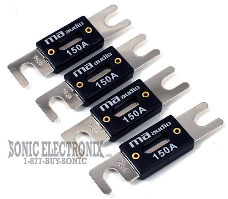 MA Audio SYW150A -- 150 Amp ANL Fuse (4 Pack) Image 1