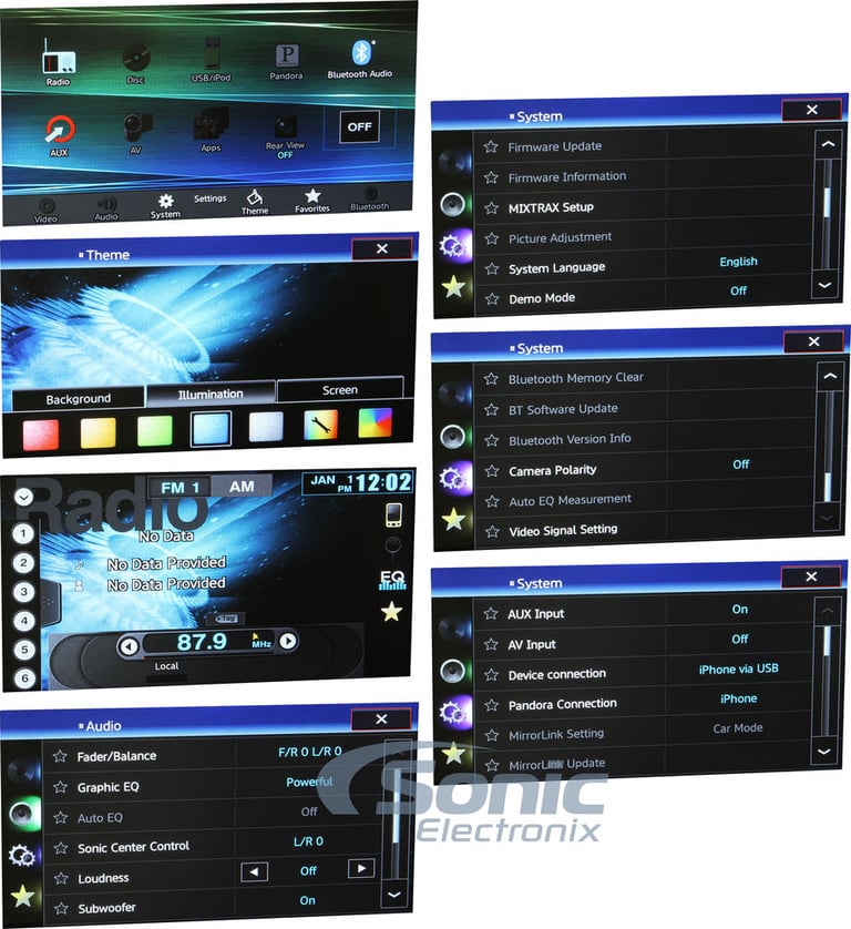Pioneer AVH-X4600BT (Open Box) Image 6