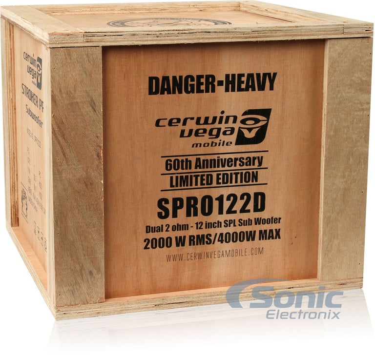 Cerwin-Vega SPRO122D Image 10