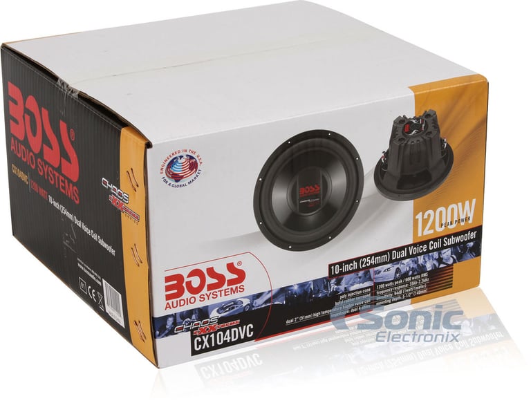Boss 1200W Bass Package Image 15