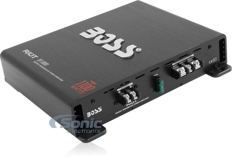 Boss 1600W Bass Package Image 2