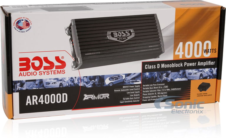 Amplified Boss Bass Package (Black) Image 7