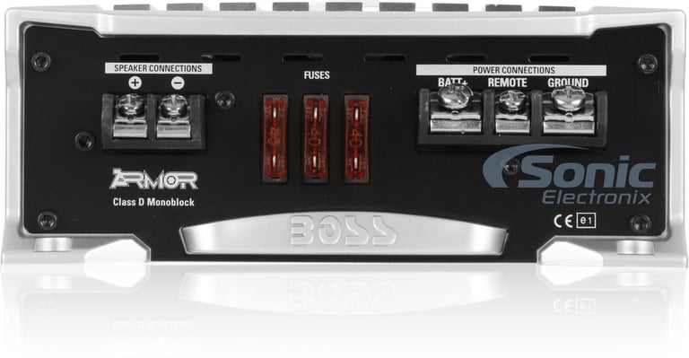 Amplified Boss Bass Package (Red) Image 4