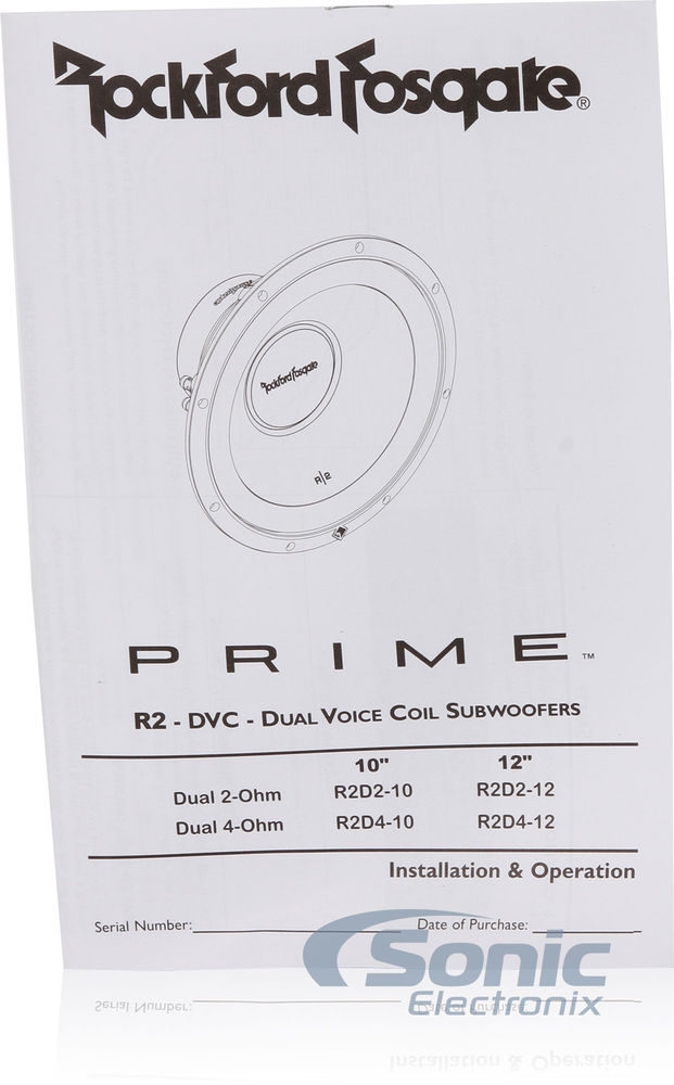 Rockford Fosgate 1000W Bass Package Image 8
