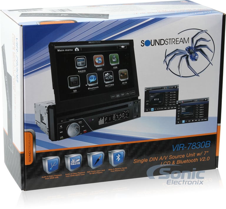 Soundstream VIR-7830B Image 12