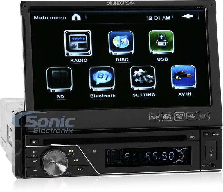 Soundstream VIR-7830B OPEN BOX COMPLETE Image 2