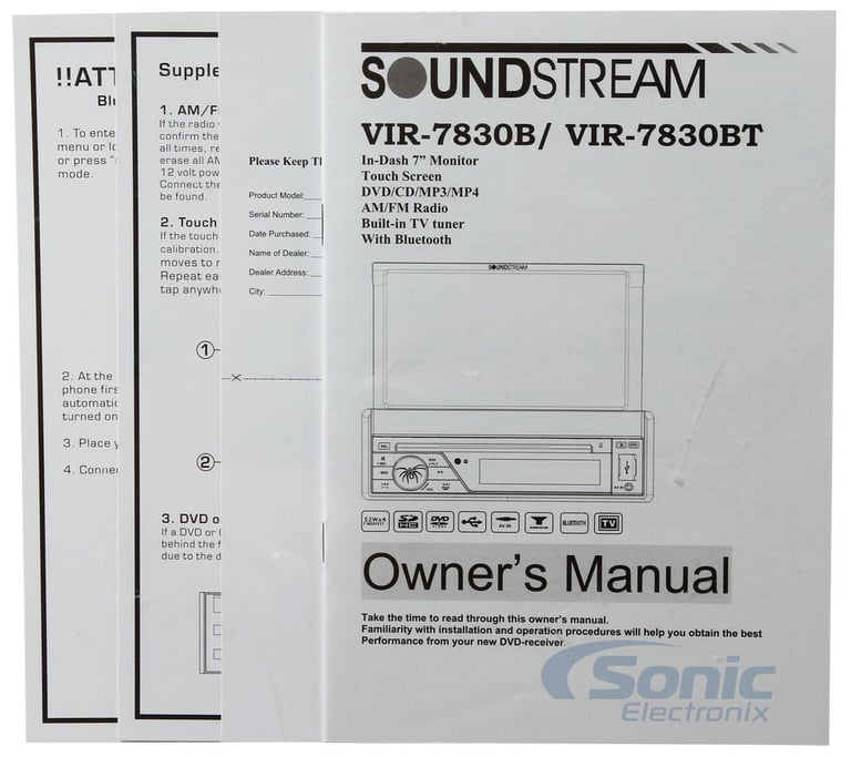 Soundstream VIR-7830B Image 10