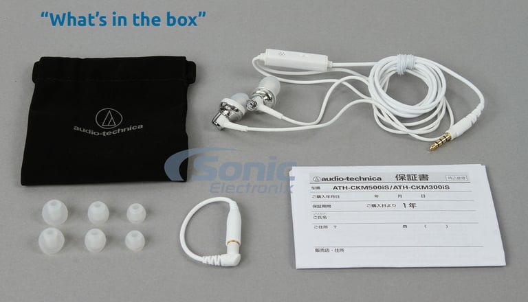 Audio Technica ATH-CKM500ISWH - White Image 6
