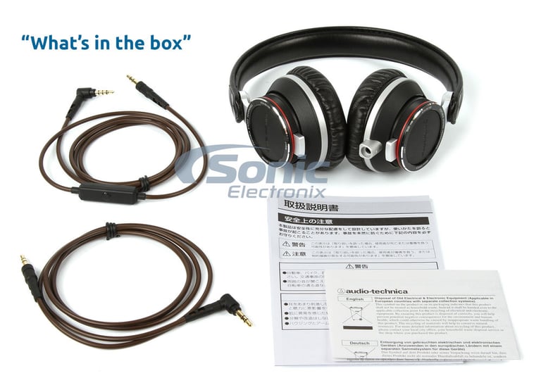 Audio Technica ATH-RE700 (Black) Open Box Complete (Good, Used) Image 15