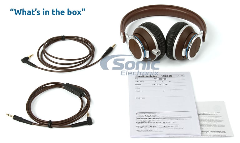 Audio Technica ATH-RE700 (Brown) Image 13