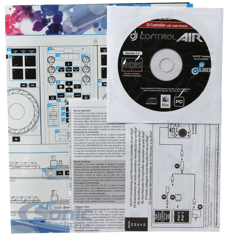 Hercules DJ Control Air for iPad Image 7