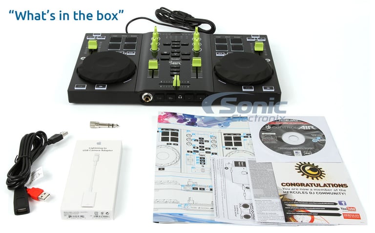 Hercules DJ Control Air for iPad Image 8