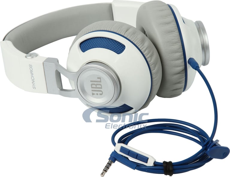 JBL Synchros S300i - White/Blue Image 3