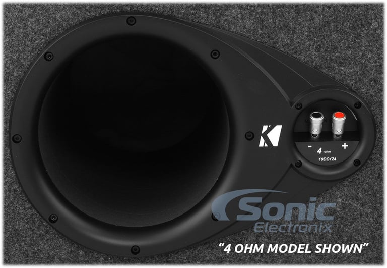 NEW Kicker 10DC122 Dual 12" 600W Loaded Car Audio Subwoofers Subs+Box+Amplifier+Amp Kit Image 5
