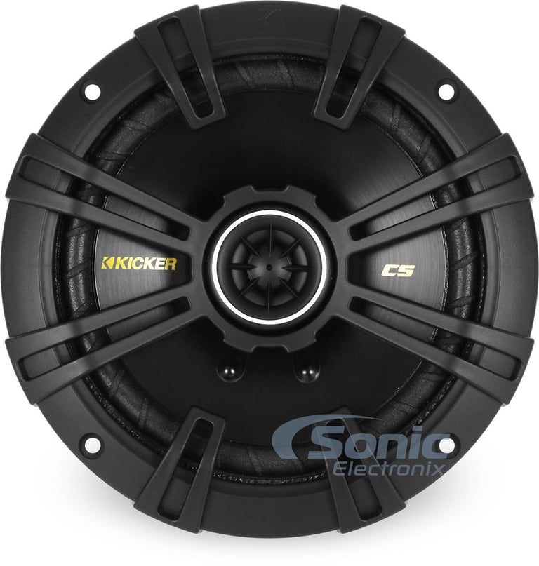 4) NEW Kicker 40CS654 6.5" 1200W 4 Ohm 2-Way Coaxial CS Car Audio Speakers Image 2