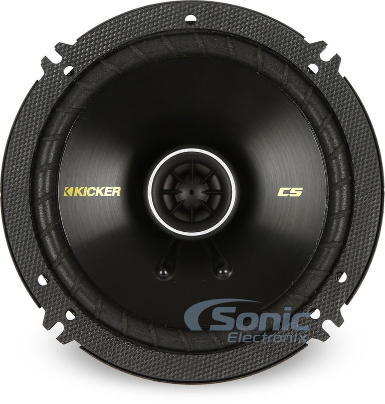 4) NEW Kicker 40CS654 6.5" 1200W 4 Ohm 2-Way Coaxial CS Car Audio Speakers Image 3