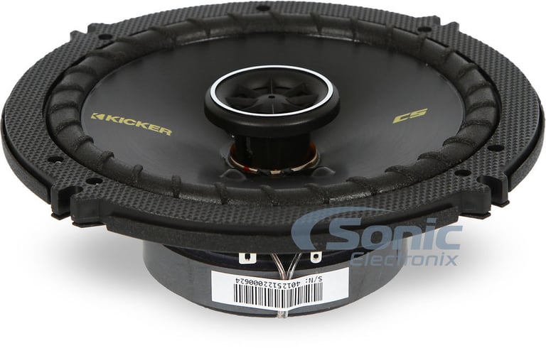 4) NEW Kicker 40CS654 6.5" 1200W 4 Ohm 2-Way Coaxial CS Car Audio Speakers Image 4