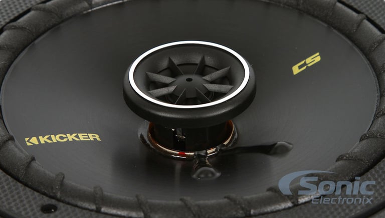 4) NEW Kicker 40CS654 6.5" 1200W 4 Ohm 2-Way Coaxial CS Car Audio Speakers Image 6