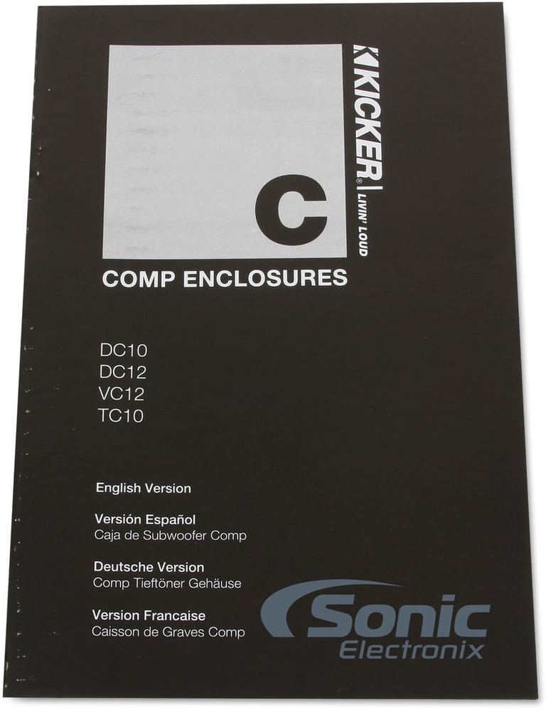 300W Kicker + Boss Amplified Loaded Bass Package Image 8