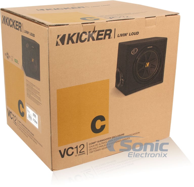 300W Kicker + Boss Amplified Loaded Bass Package Image 9