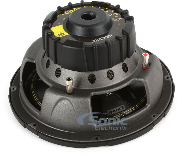 (2) Kicker 600W C104 Subs + Planet Audio 1000W Amp Bass Package+ Free Amp Kit Image 4