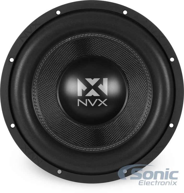 Dual 12" NVX VC Dual 2 ohm Subwoofers w/ Ported Enclosure Image 3