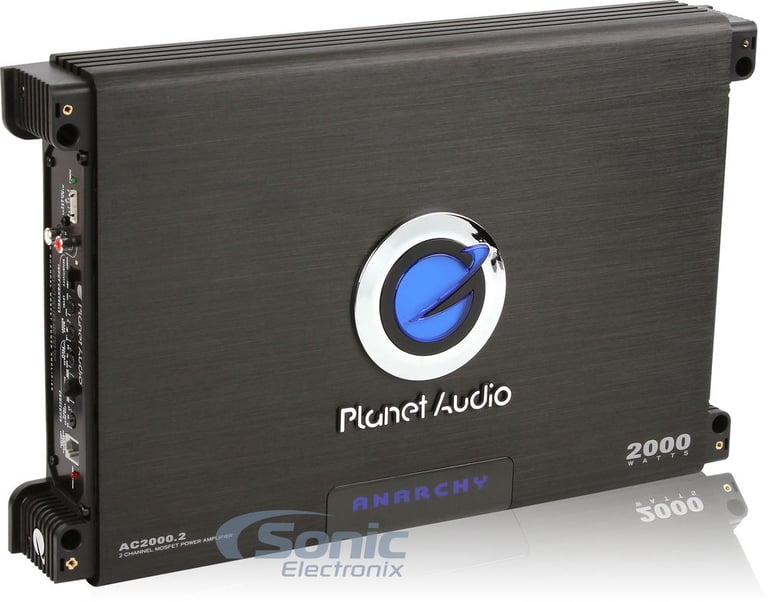 2000W Kicker + Planet Audio Shallow Mount Bass Package Image 7