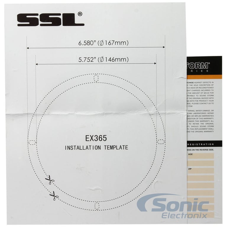 Sound Storm Labs (SSL) EX365 Image 6