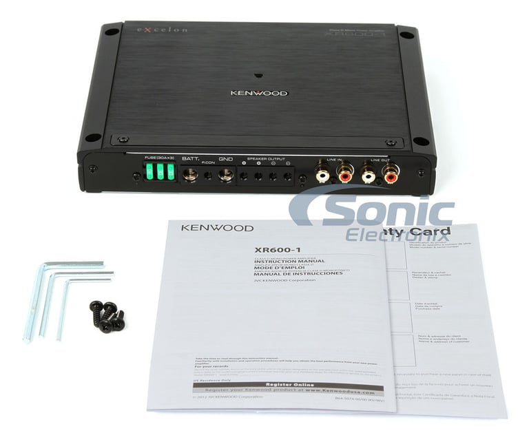Kenwood eXcelon XR600-1 Image 7