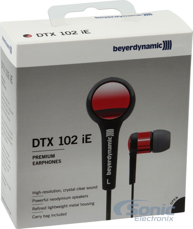 Beyerdynamic DTX102iE (Red/Black - DTX 102 iE RB) Image 10