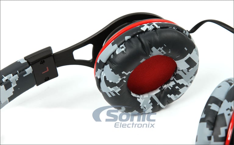 Scosche RH656M Camouflage (Black/Gray/Red) Image 5