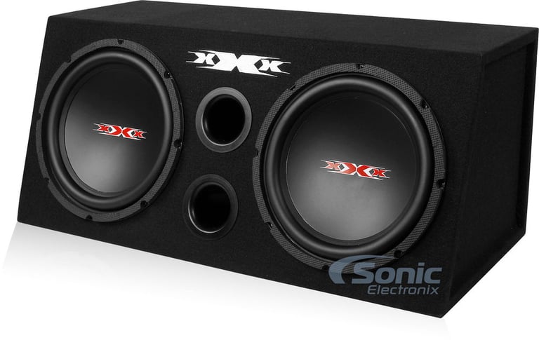 XXX XBX1200B - Subwoofer Enclosure + Amplifier & Kit Combo Image 3