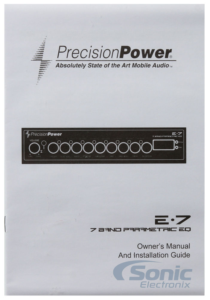 Precision Power PPI E.7 Image 7