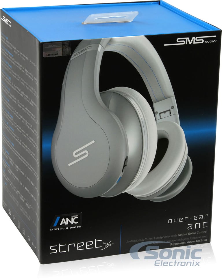 SMS Audio SMS-WD-ANC-SLV STREET by 50 Cent - Cool Silver Image 13