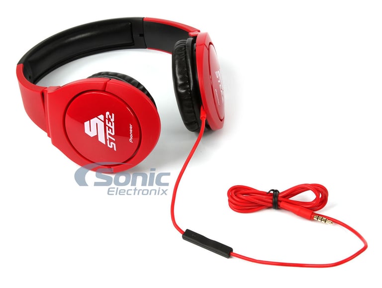 Pioneer SE-MJ721I-R Steez EFX - Red/Black Image 3