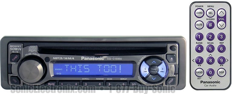 Panasonic CQ-C1300U Image 1