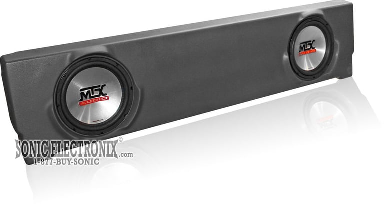 MTX Audio Thunderform C25HC00C20-T45 (Charcoal, Loaded)-OPEN BOX Image 4