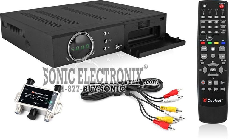 Coolsat 6000 Premium (BLACK) Open Box Image 1