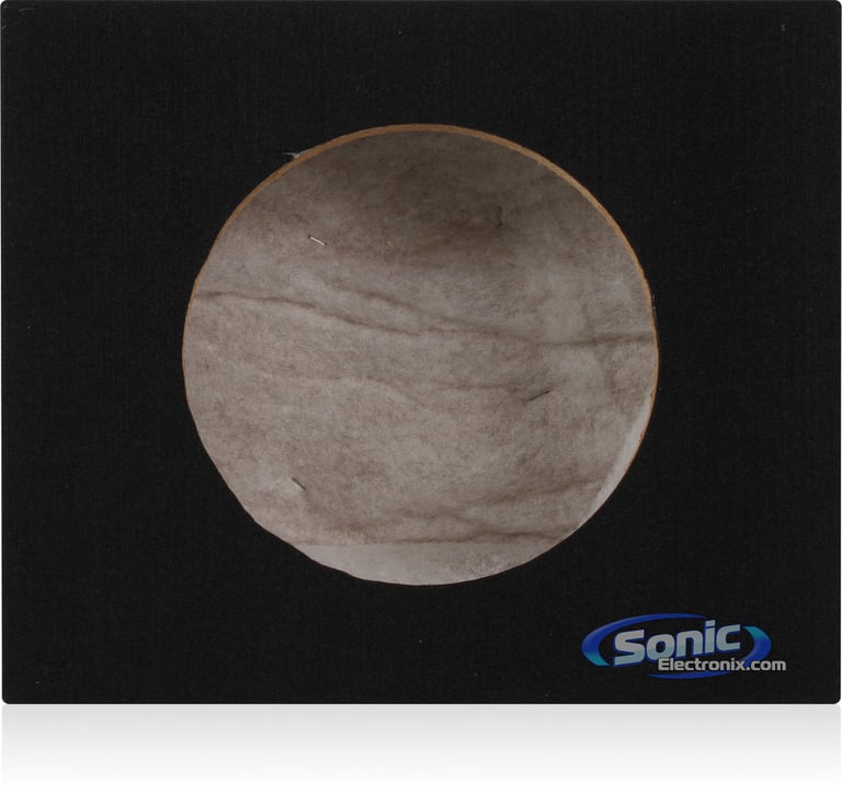 Single 10" Subwoofer Angled Truck or Hatchback Box Enclosure-OPEN BOX Image 9