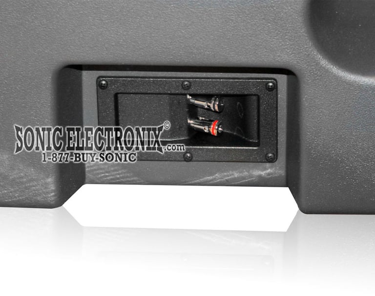 MTX Audio Thunderform C25HC00C20-T45 (Charcoal, Loaded)-OPEN BOX Image 7