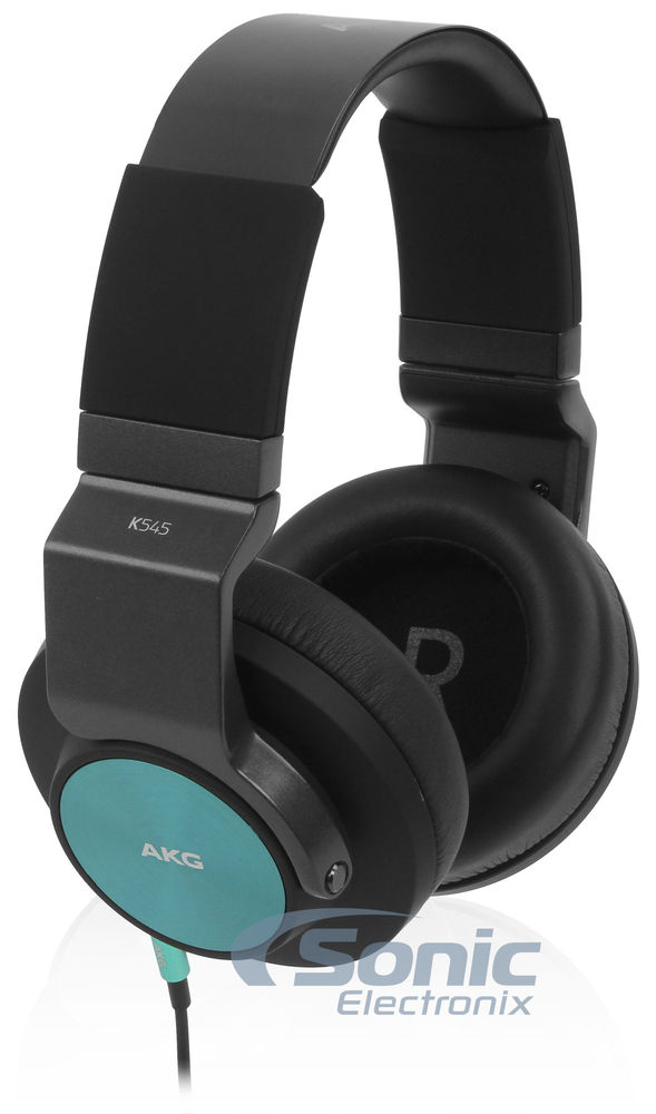 AKG K545 - Black/Turquoise Image 1