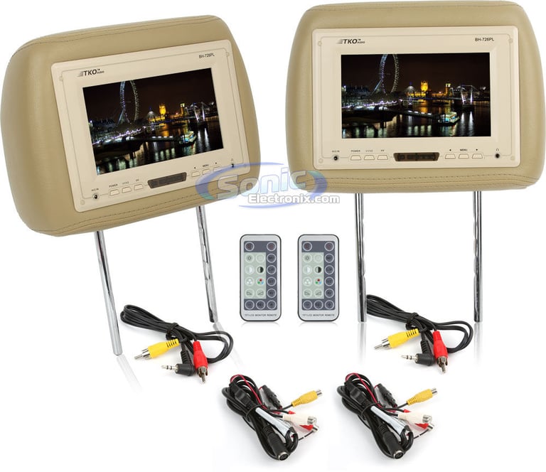 TKO Audio BH-726PL (Beige/Tan)-OPEN BOX Image 11